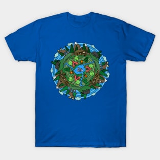 Rustic Outdoor Mandala T-Shirt